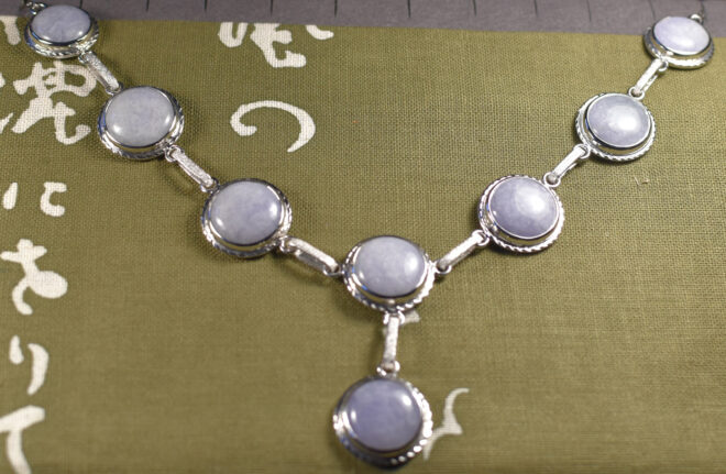 Lavender Jadeite Necklace