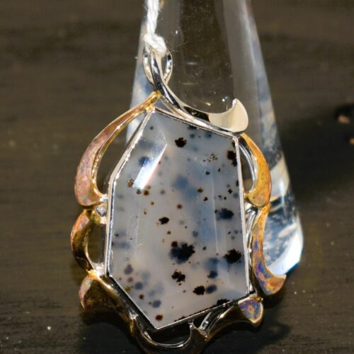 Montana Agate Freeform Pendant