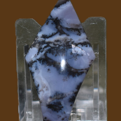 Amethyst/Purple Sage Agate - 62mm x 28mm