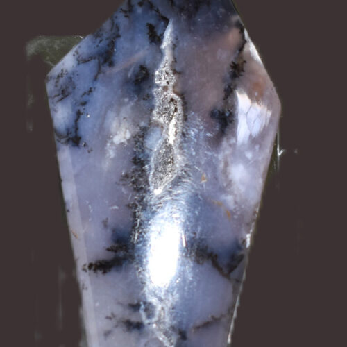 Amethyst/Purple Sage Agate - 63.5mm x 31mm