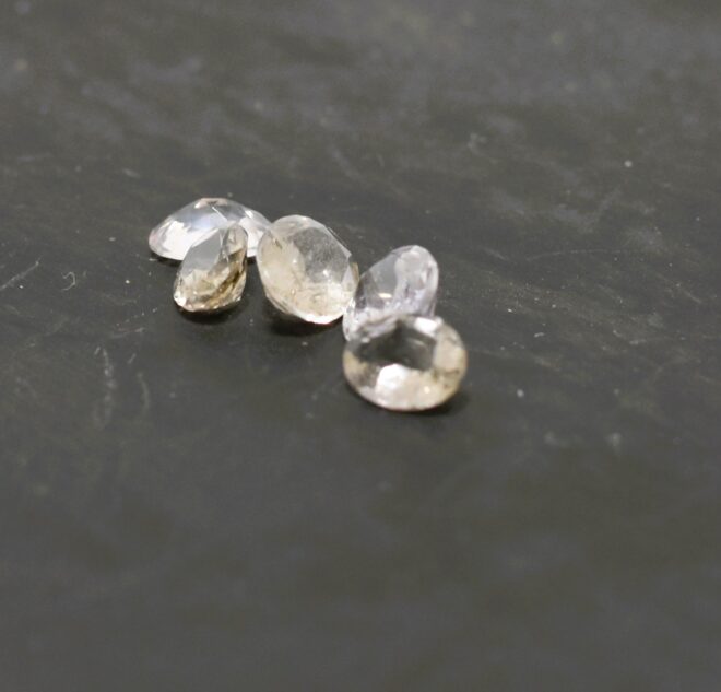 Five Oval Sun Stones, 4.62 Carat