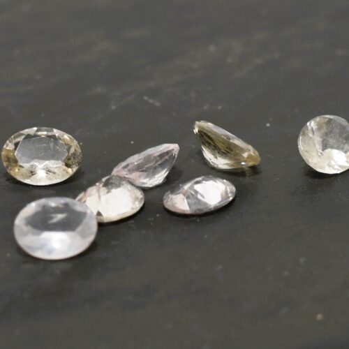 Seven Oval Sun Stones, 9.79 Carat