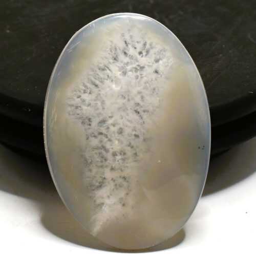 Chalcedony Specimen Carved into Cabochon