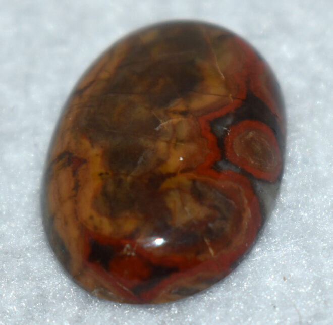Poppy Jasper Oval Cabochon
