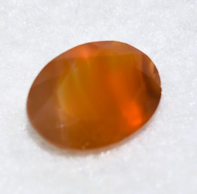 Faceted Carnelian