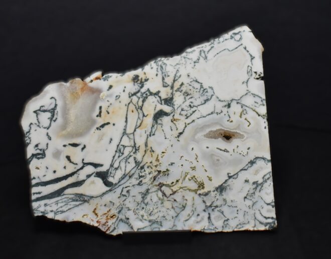 Medfordite Specimen with Quartz Druzy