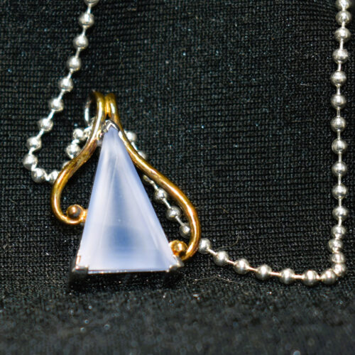 Holly Blue Agate Pendant